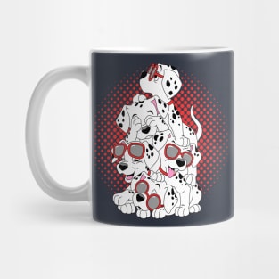 Dalmatians Dogs Mug